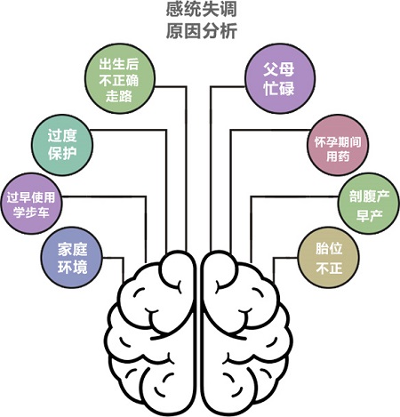 感统失调原因分析图